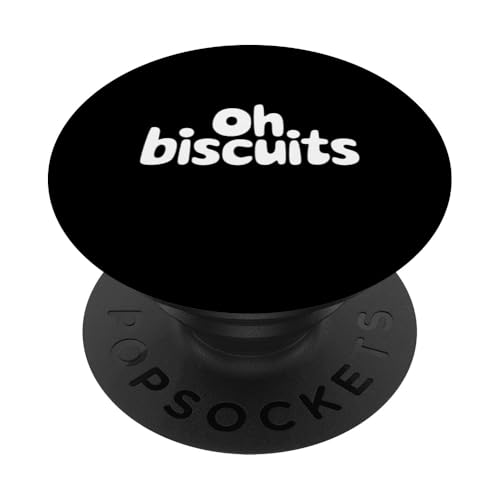 Biscuits Lover Oh Biscuits Lustige Kekse Geschenkidee PopSockets Klebender PopGrip von Graphic 365