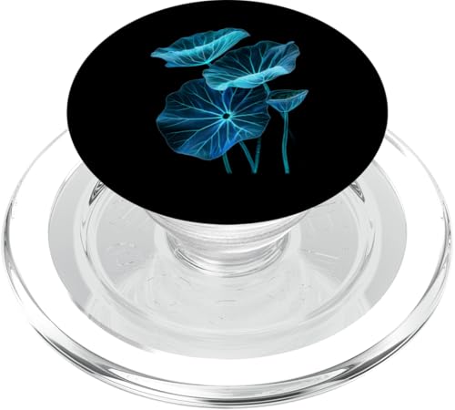 Lotusblüte Botanische Illustration Naturliebhaber Geschenk PopSockets PopGrip für MagSafe von Graphic 365