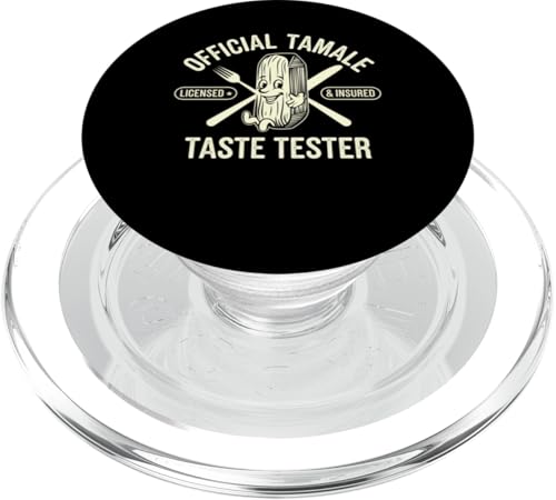 Tamale Lover Offizieller Geschmackstester Lustiger Feinschmecker Mexikanisches Essen PopSockets PopGrip für MagSafe von Graphic 365