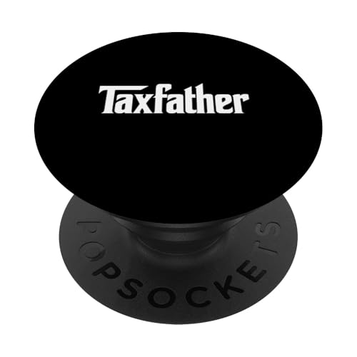 Taxfather Lustiges Steuersaison Buchhalter Finanzberater Geschenk PopSockets Klebender PopGrip von Graphic 365