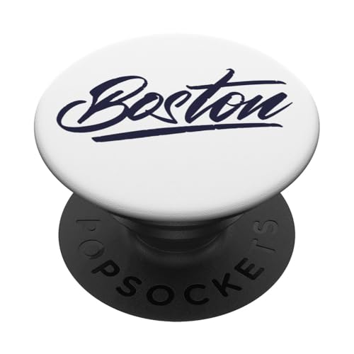 BOSTON - Throwback Design - Classic PopSockets Klebender PopGrip von Graphic Apparel Co.