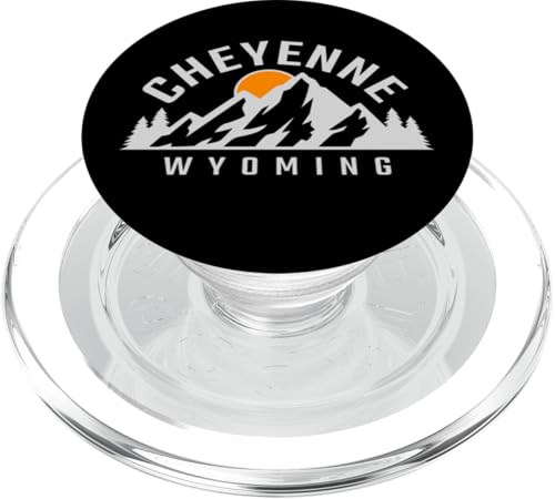 Cheyenne - Wyoming - Outdoor - Classic PopSockets PopGrip für MagSafe von Graphic Apparel Co.