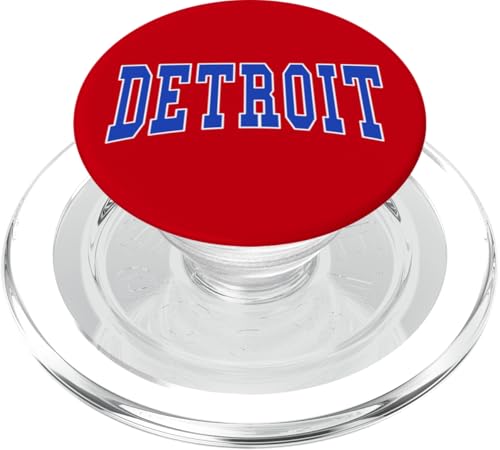 DETROIT - Hometown Pride - Throwback Design - Classic PopSockets PopGrip für MagSafe von Graphic Apparel Co.