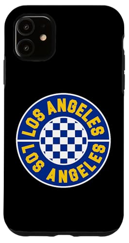 Hülle für iPhone 11 LOS ANGELES - Throwback Design - Classic von Graphic Apparel Co.