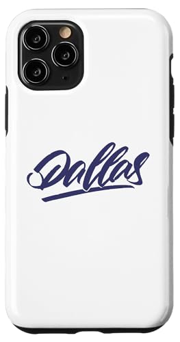 Hülle für iPhone 11 Pro DALLAS - Throwback Design - Classic von Graphic Apparel Co.