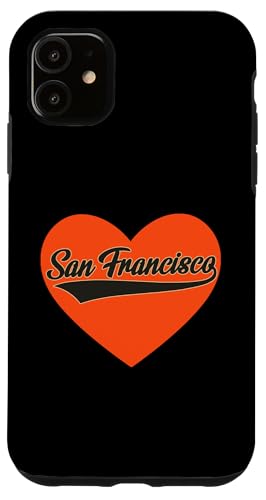 Hülle für iPhone 11 SAN FRANCISCO - Throwback Design - Classic von Graphic Apparel Co.