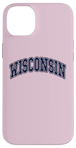 Hülle für iPhone 14 Plus WISCONSIN - Throwback Design - Classic von Graphic Apparel Co.