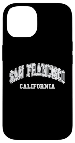 Hülle für iPhone 14 San Francisco - California - Throwback Design - Classic von Graphic Apparel Co.