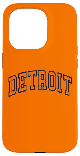 Hülle für iPhone 15 Pro DETROIT - Throwback Design - Classic von Graphic Apparel Co.