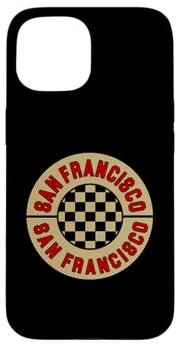 Hülle für iPhone 15 SAN FRANCISCO - Throwback Design - Classic von Graphic Apparel Co.