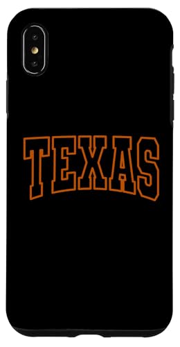 Hülle für iPhone XS Max TEXAS - Throwback Design - Classic von Graphic Apparel Co.