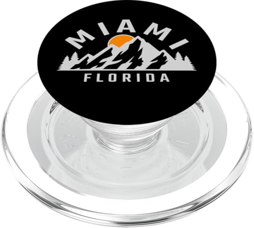 Miami - Florida - Outdoors - Classic PopSockets PopGrip für MagSafe von Graphic Apparel Co.