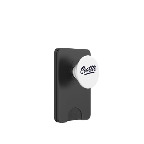 SEATTLE - Throwback Design - Classic PopSockets PopWallet für MagSafe von Graphic Apparel Co.