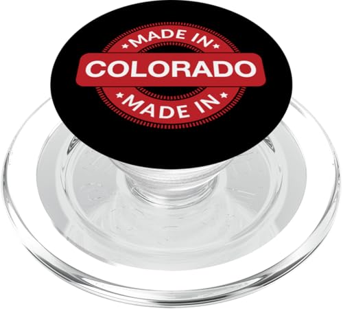 COLORADO Home - Made in Colorado - Funny Label - Classic PopSockets PopGrip für MagSafe von Graphic Club Inc.