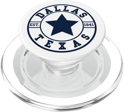 DALLAS - Texas - Athletic Throwback Design - Classic PopSockets PopGrip für MagSafe von Graphic Club Inc.