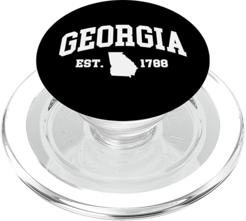 Georgia - Est. 1788 - Throwback Design - Classic PopSockets PopGrip für MagSafe von Graphic Club Inc.