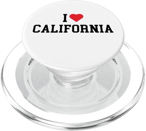 I Love California - Throwback Design - Classic PopSockets PopGrip für MagSafe von Graphic Club Inc.