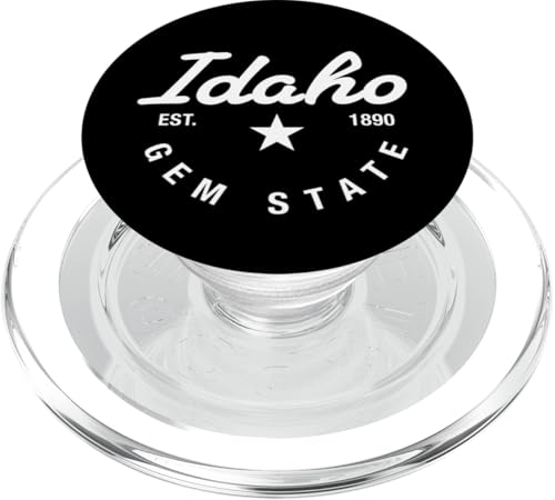 Idaho – The Gem State – Throwback-Design – klassisch PopSockets PopGrip für MagSafe von Graphic Club Inc.