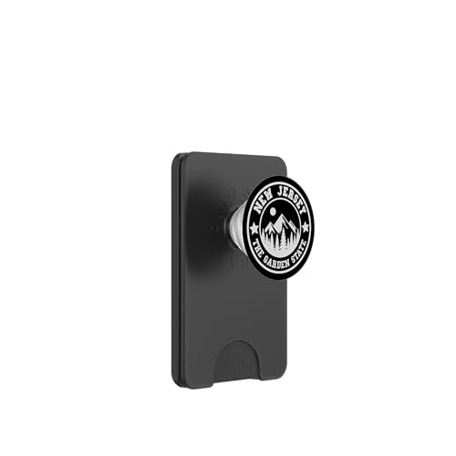 New Jersey Outdoor – Throwback-Design – klassisch PopSockets PopWallet für MagSafe von Graphic Club Inc.