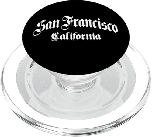 San Francisco - California - Gothic / Old School - Classic PopSockets PopGrip für MagSafe von Graphic Club Inc.