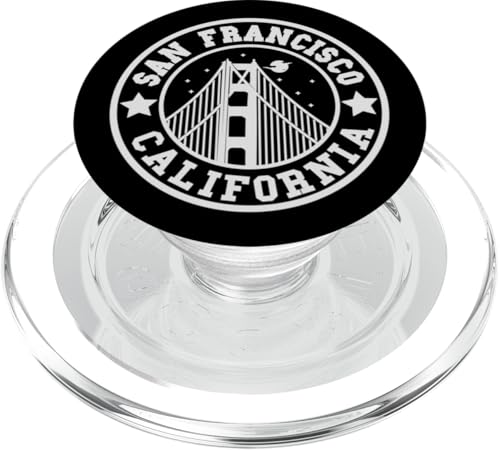 San Francisco - California - Throwback Design - Classic PopSockets PopGrip für MagSafe von Graphic Club Inc.