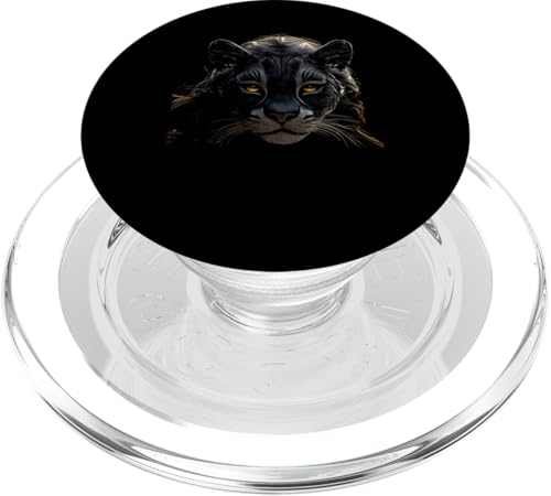 Cougar Wildlife Tier Katzenliebhaber Skizze Zeichnung PopSockets PopGrip für MagSafe von Graphic Tees Men Women Boys Girls