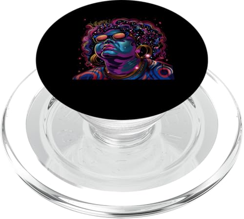 Kopfhörer für Musikliebhaber, buntes flippiges Design PopSockets PopGrip für MagSafe von Graphic Tees Men Women Boys Girls