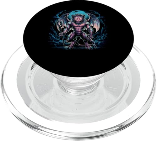 Manticore Löwenkreatur Mythologie Fantasy Design PopSockets PopGrip für MagSafe von Graphic Tees Men Women Boys Girls