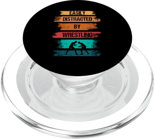 Leicht abgelenkt durch Wrestling Martial Arts Wrestler PopSockets PopGrip für MagSafe von Grappling, Wrestling & Wrestler Shirts