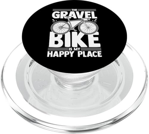 Gravel Bike Lustiges Fahrrad Reiten Radfahren PopSockets PopGrip für MagSafe von Gravel Bike