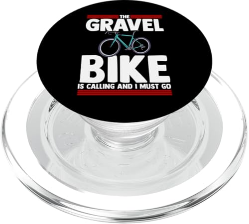 Gravel Bike Lustiges Fahrrad Reiten Radfahren PopSockets PopGrip für MagSafe von Gravel Bike