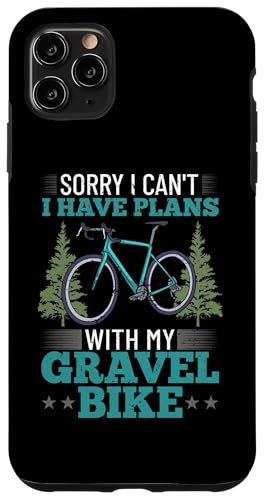 Hülle für iPhone 11 Pro Max Gravel Bike Lustiges Fahrrad Reiten Radfahren von Gravel Bike