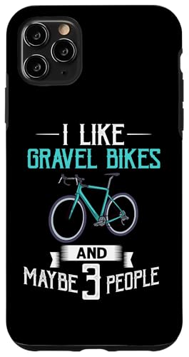 Hülle für iPhone 11 Pro Max Gravel Bike Lustiges Fahrrad Reiten Radfahren von Gravel Bike