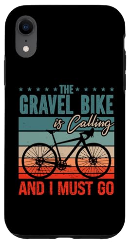 Hülle für iPhone XR Gravel Bike Lustiges Fahrrad Reiten Radfahren von Gravel Bike