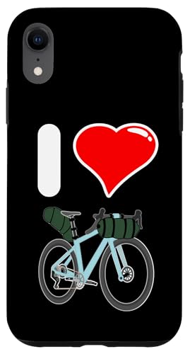 Hülle für iPhone XR I Love Bike Packing Gravel Biking Fahrradreisen von Gravel Biking Adventure Equipment