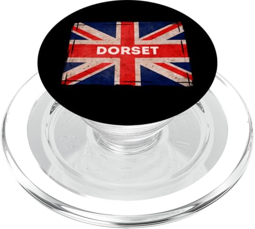 Dorset Flagge Born And Bred Jurassic Seaside Holidays PopSockets PopGrip für MagSafe von Great Britain Men Women Children