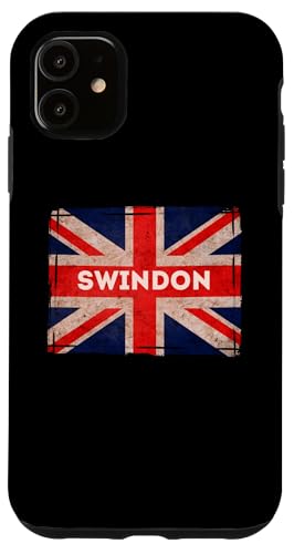 Hülle für iPhone 11 Swindon Flagge Born And Bred von Great Britain Men Women Children