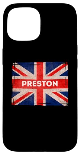 Hülle für iPhone 15 Preston-Flagge Lancashire Town von Great Britain Men Women Children