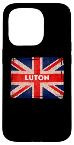 Hülle für iPhone 15 Pro Luton Flagge Bedfordshire Born And Bred von Great Britain Men Women Children