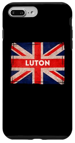 Hülle für iPhone 7 Plus/8 Plus Luton Flagge Bedfordshire Born And Bred von Great Britain Men Women Children