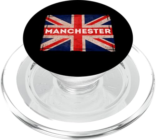 Manchester England Großbritannien Souvenir Flagge PopSockets PopGrip für MagSafe von Great Britain Men Women Children