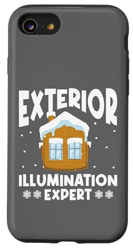 Hülle für iPhone SE (2020) / 7 / 8 Experte für Außenbeleuchtung, lustige Weihnachten von Great Exterior Illumination Expert Xmas Apparel