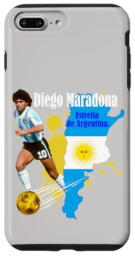 Hülle für iPhone 7 Plus/8 Plus Diego Maradona_005_Back Printed von Great Moment Store