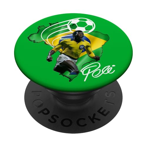 Pele_Brasil_005 PopSockets mit austauschbarem PopGrip von Great Moment Store