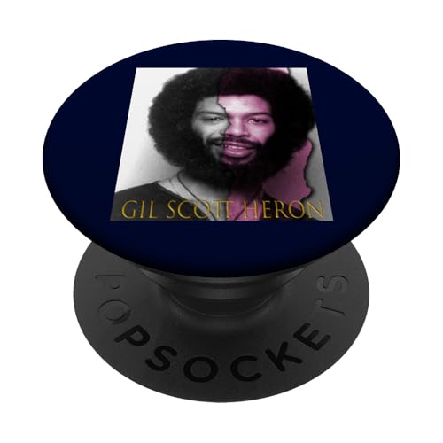 Gil Scott-Heron_004_Back Printed PopSockets Klebender PopGrip von Great musician