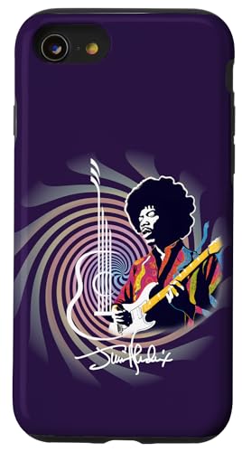 Hülle für iPhone SE (2020) / 7 / 8 Jimi Hendrix_005_Back Printed von Great musician