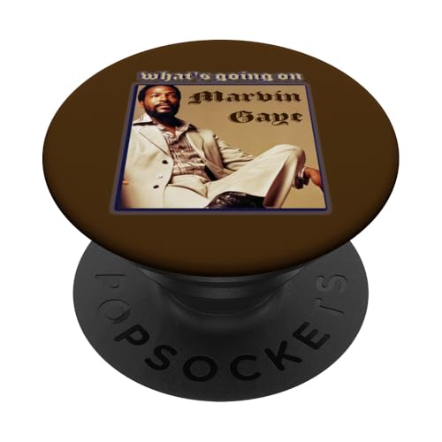 Marvin Gaye_004_Back Printed PopSockets Klebender PopGrip von Great musician