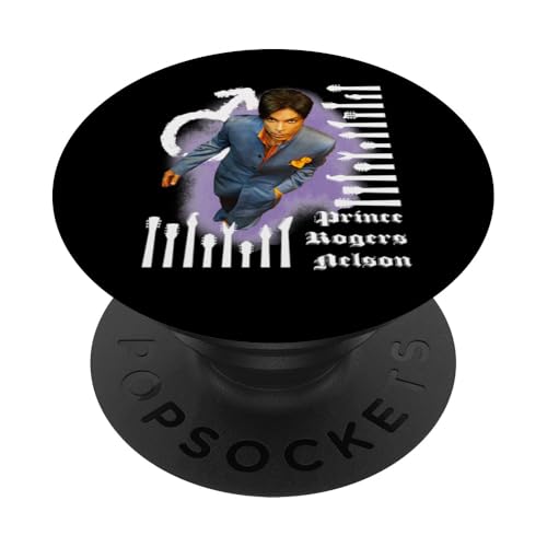 PRINCE-008_Back Printed PopSockets Klebender PopGrip von Great musician