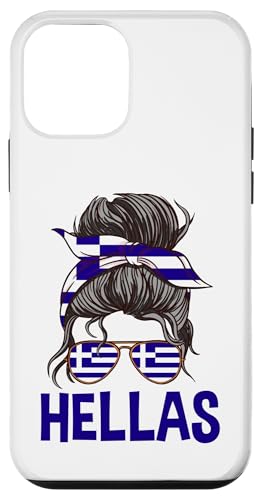 Hellas Griechenland Haarknoten für Mädchen, unordentlich, griechische Sprache Hülle für iPhone 12 mini von Greece Flag Proud Greek Roots Hellenic Republic