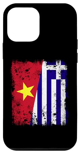 Vietnam Griechenland Halbflagge Vietnamesische griechische Flagge Hülle für iPhone 12 mini von Greece Flag Proud Greek Roots Hellenic Republic